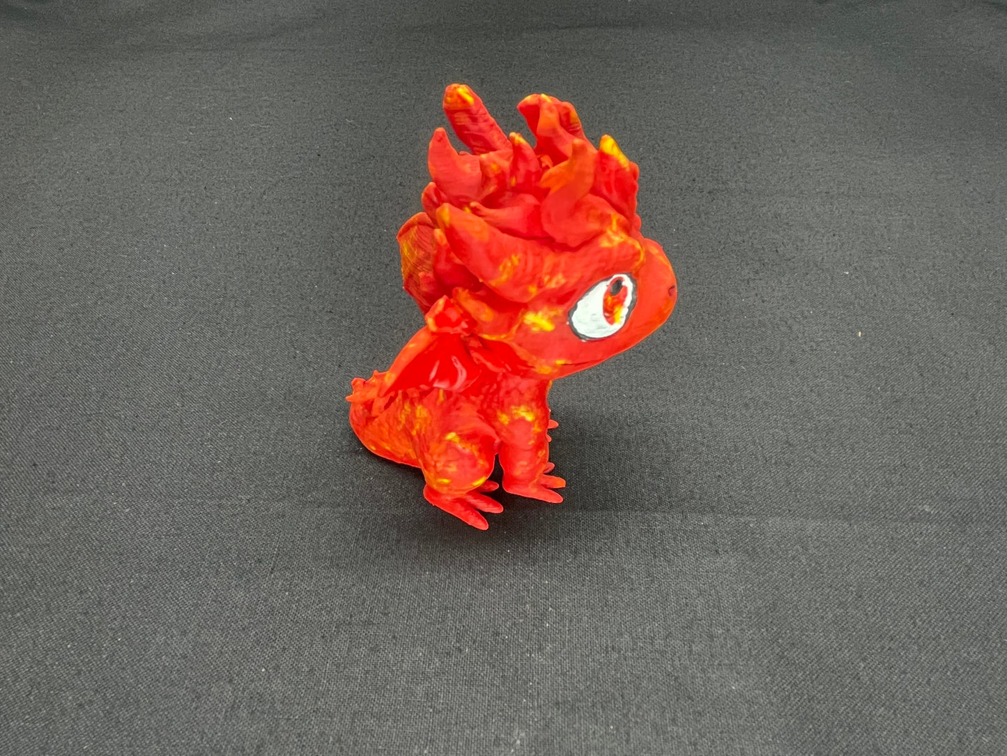 Fire Egg with baby dragon