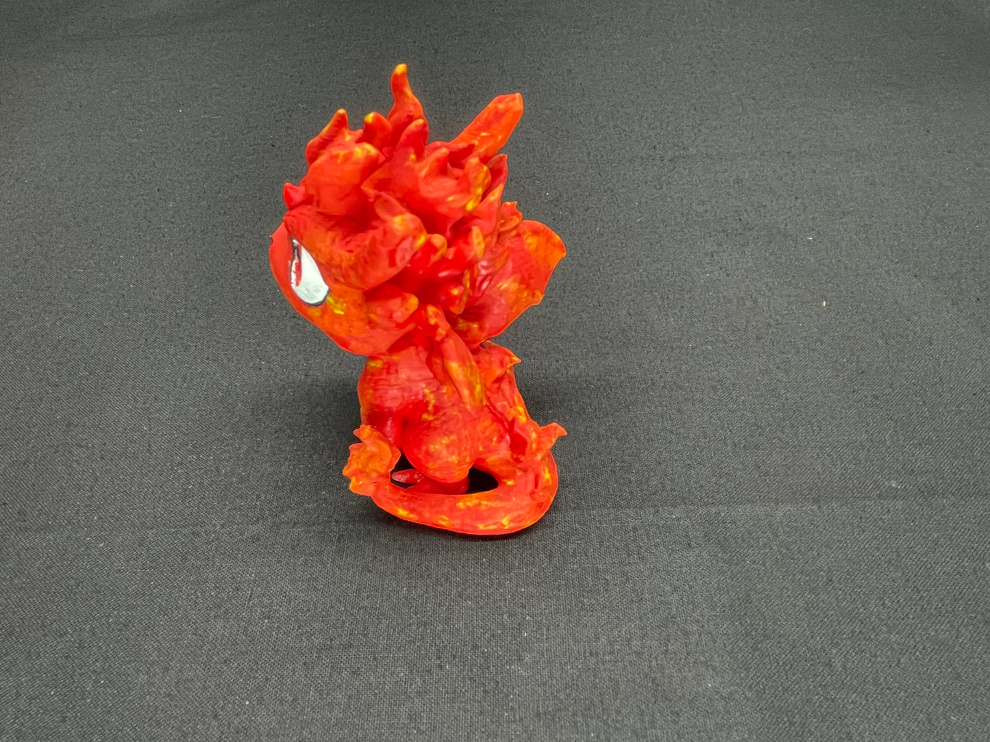 Fire Egg with baby dragon