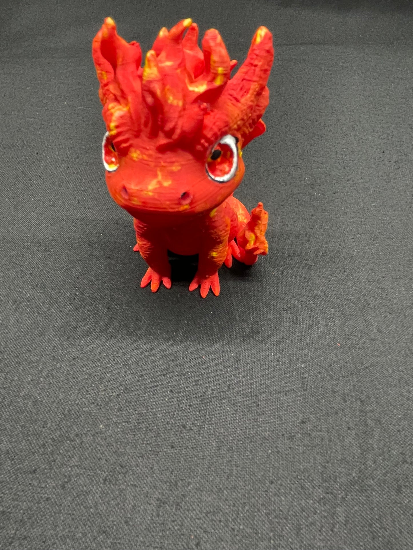 Fire Egg with baby dragon