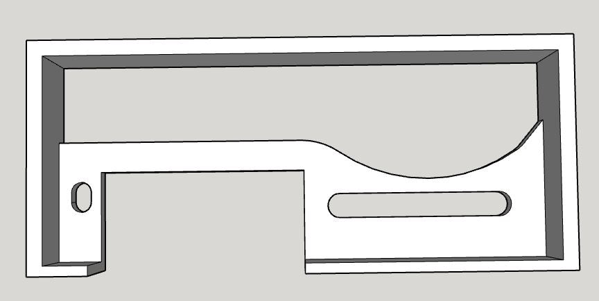 This is the modified Connecting plate for the V300 and V600 Series
